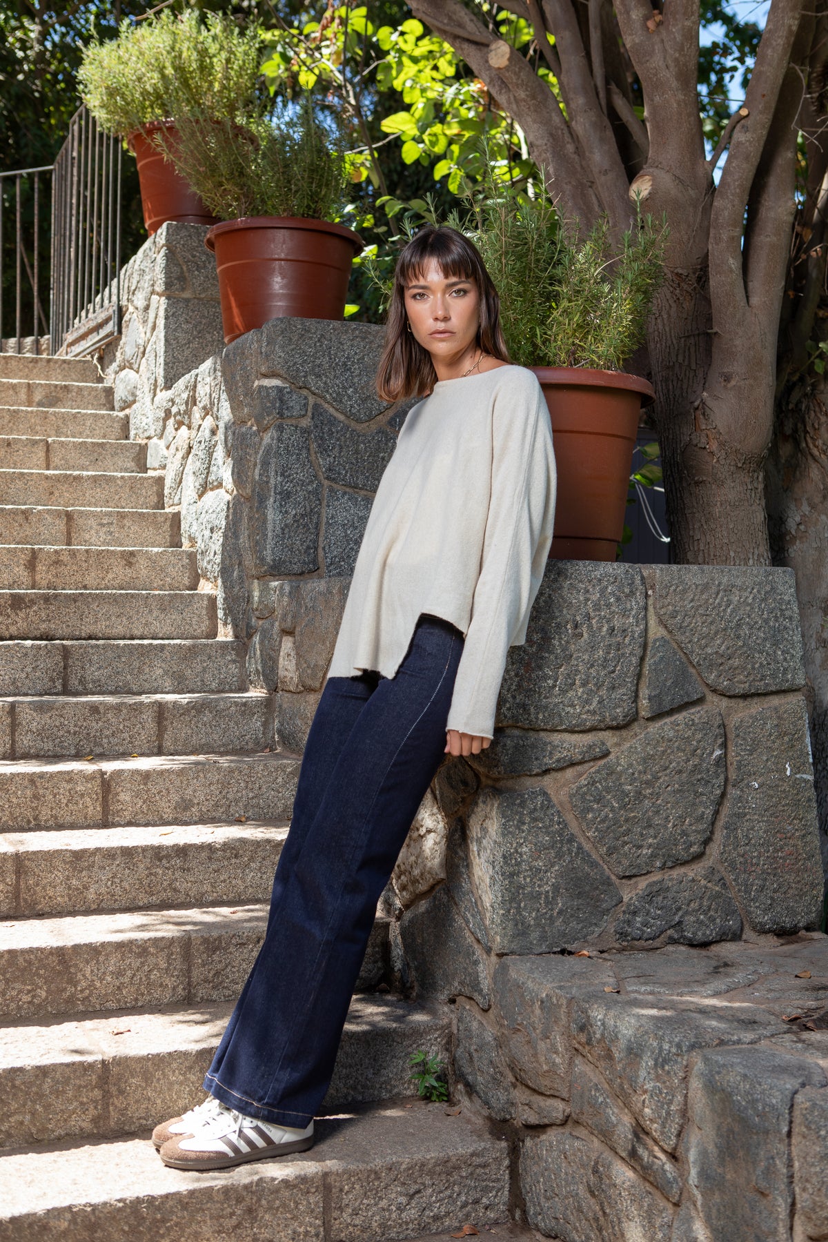 CHALECO RAPEL - Beige / Talla única